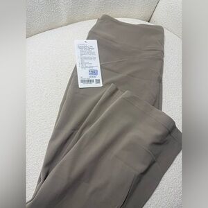 Lululemon Groove Nulu High-Rise Flared Pant Regular size 14 in Warm Ash Grey